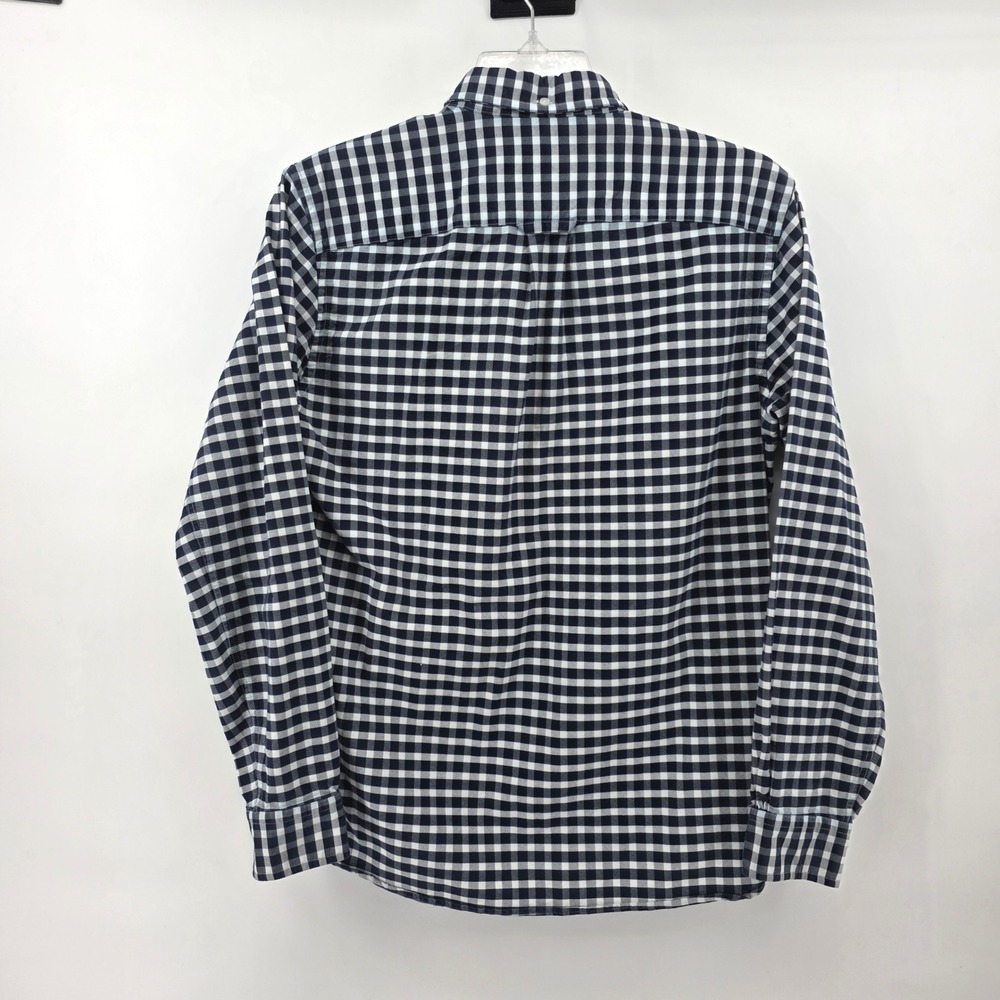 Brooks Brothers Black Check Button Down Long Sleeve Shirt M Office - Picture 3 of 7